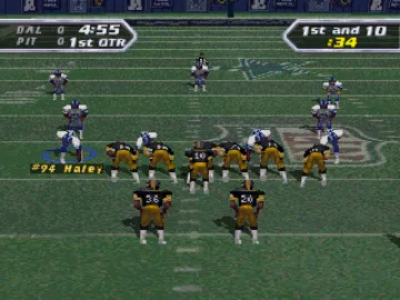 NFL Quarterback Club 97 (US) screen shot game playing